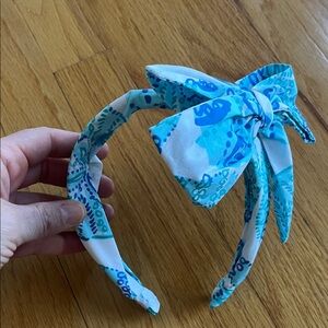 Lilly Pulitzer for Target Blue Patterned Bow Headband -